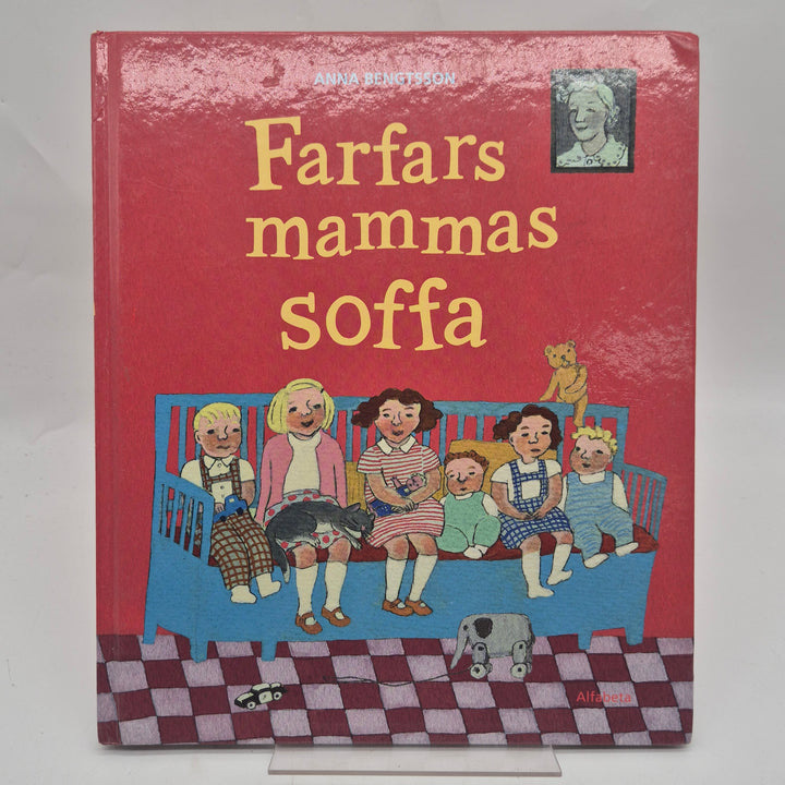 Farfars mammas soffa barnbok Alfabeta inbunden