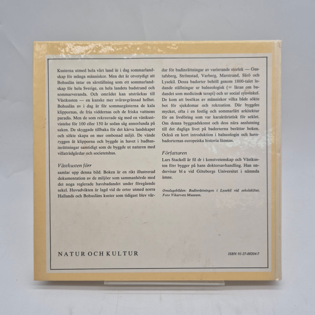 Västkusten förr bok retro kulturhistoria