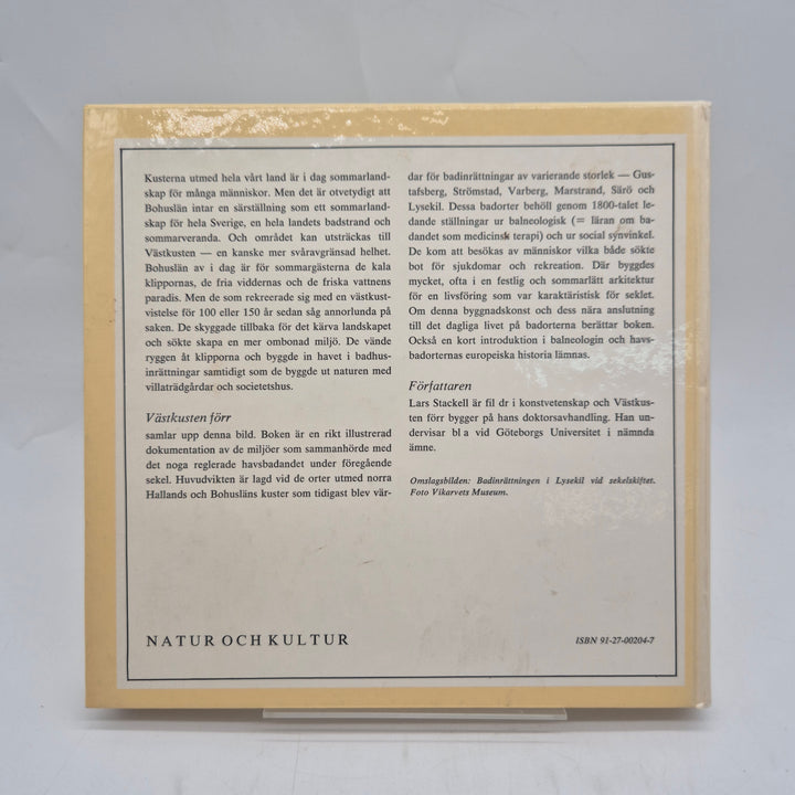 Västkusten förr bok retro kulturhistoria