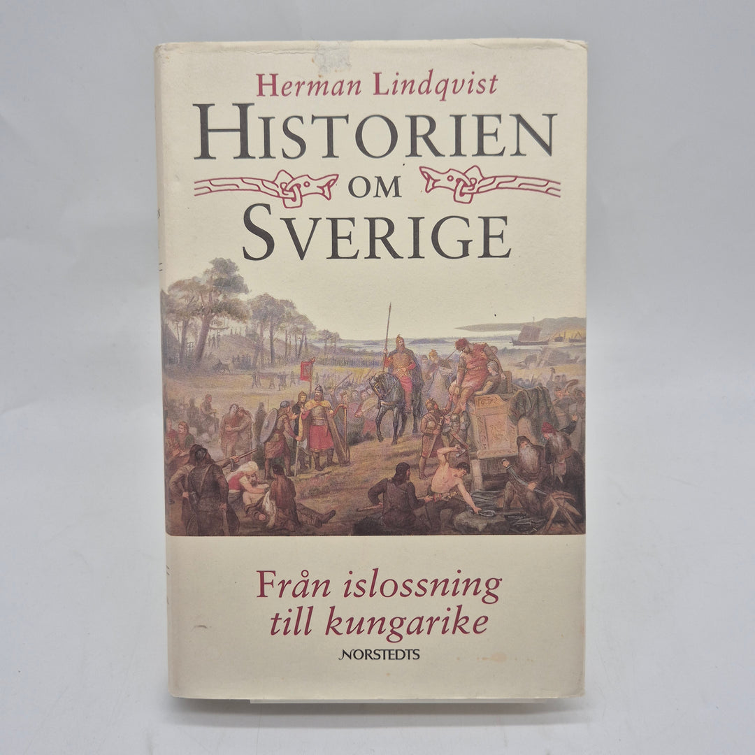 Historien om Sverige inbunden bok Lindqvist