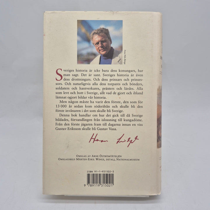 Historien om Sverige inbunden bok Lindqvist
