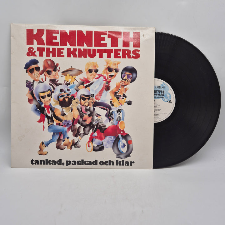 Kenneth & The Knutters vinyl Tankad packad klar retro