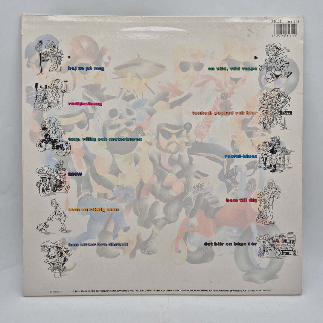 Kenneth & The Knutters vinyl Tankad packad klar retro