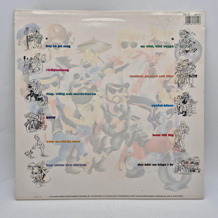 Kenneth & The Knutters vinyl Tankad packad klar retro