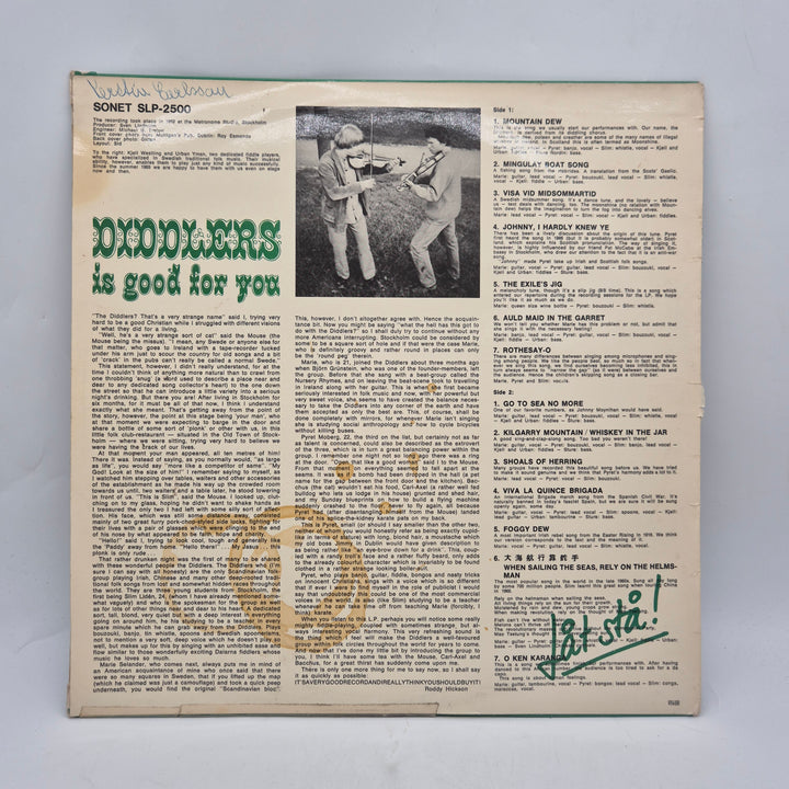 Diddlers is good for you LP retro Sonet