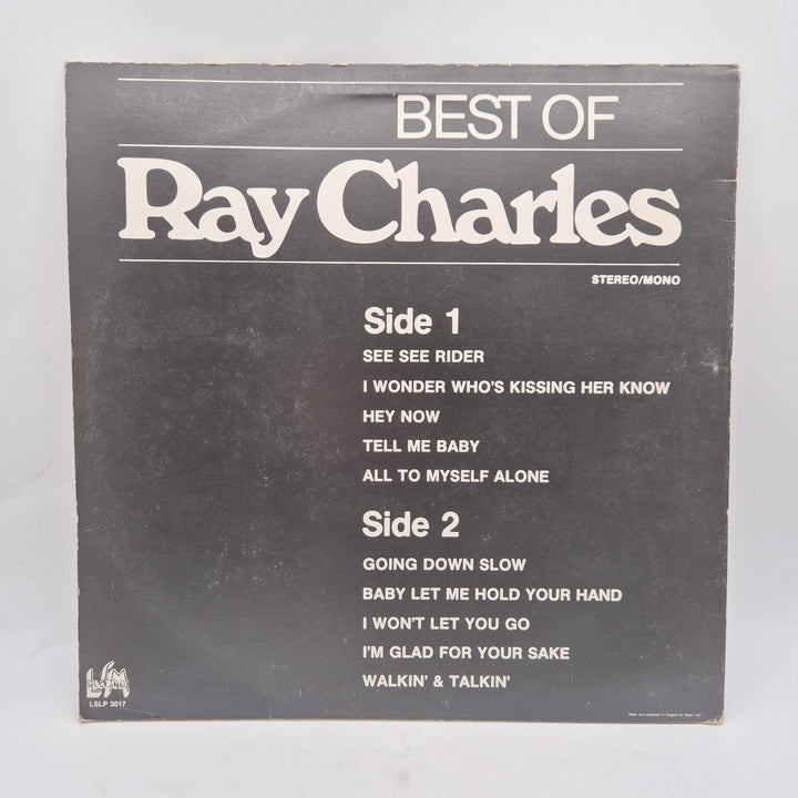 Best Of Ray Charles retro vinyl LP