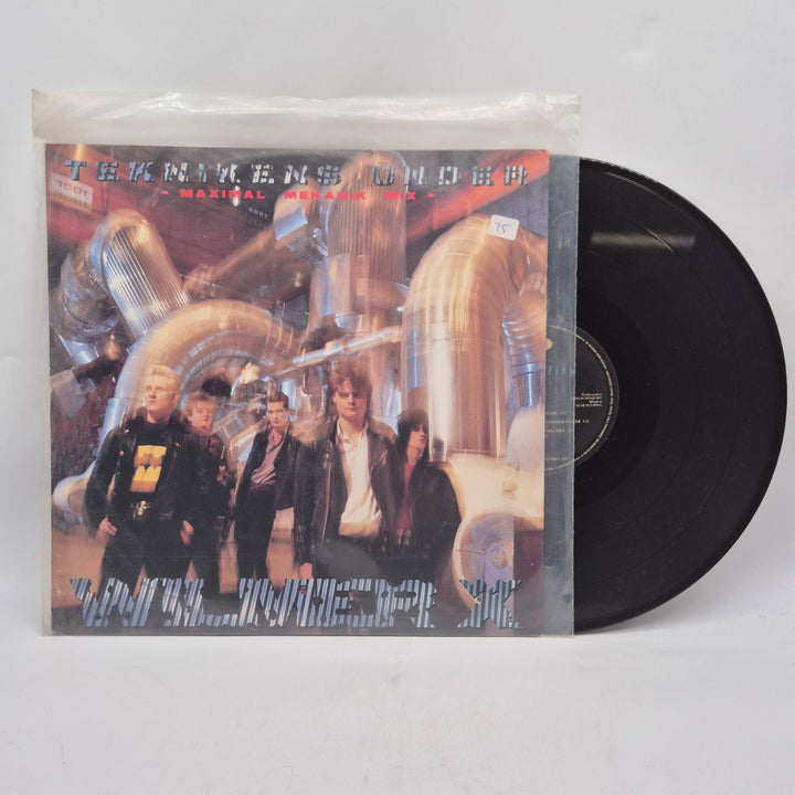 Tekniska Undret maxisingel retro vinyl 80-tal