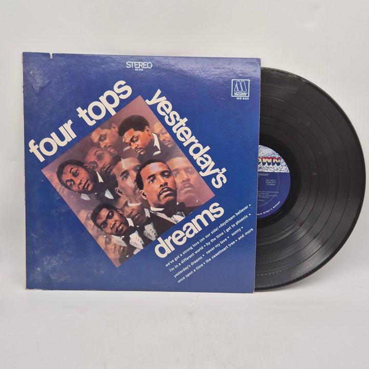 Four Tops Yesterdays Dreams retro vinyl LP