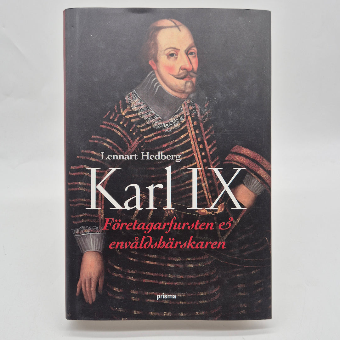 Karl IX biografi inbunden historiebok Prisma