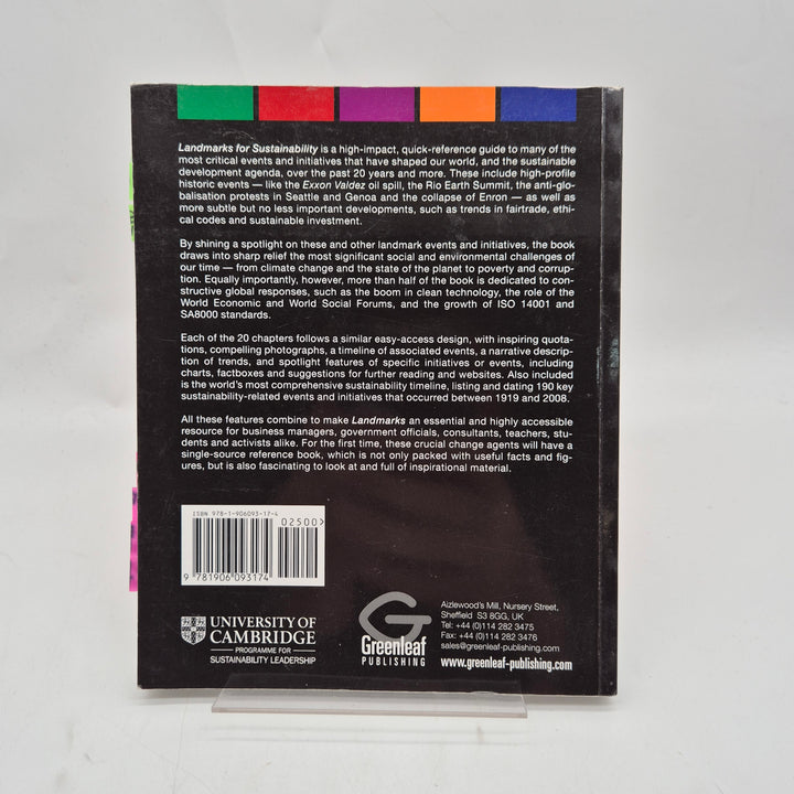 Landmarks for Sustainability bok om hållbarhet
