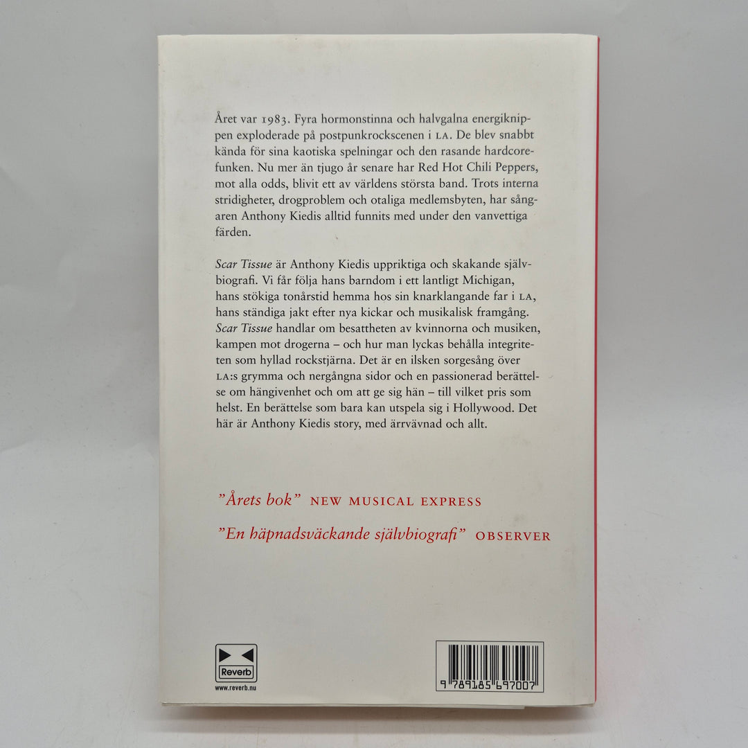 Scar Tissue rockbiografi Anthony Kiedis inbunden bok