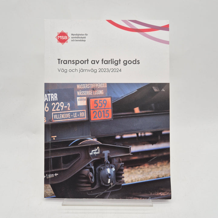 MSB handbok Transport av farligt gods 2023 2024