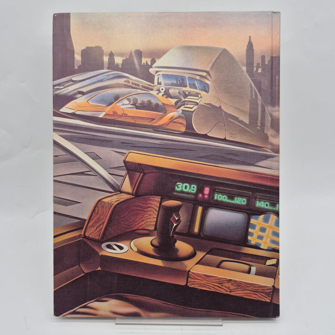 Retro futuristisk faktabok Godmorgon Framtid Bra Böcker