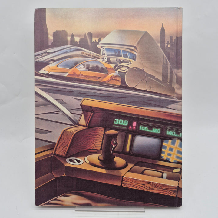 Retro futuristisk faktabok Godmorgon Framtid Bra Böcker