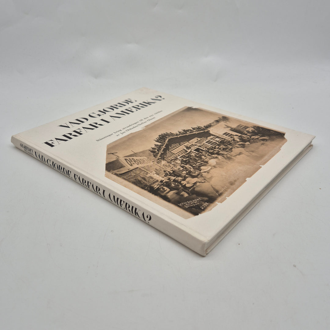 Retro historiebok svensk emigration till Amerika