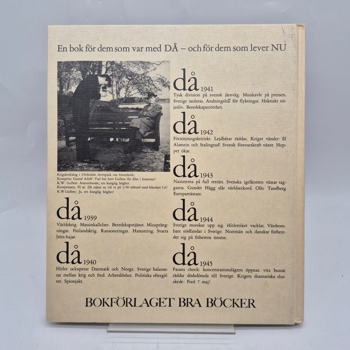 Retro fotobok Då våra beredskapsår 1939–1945