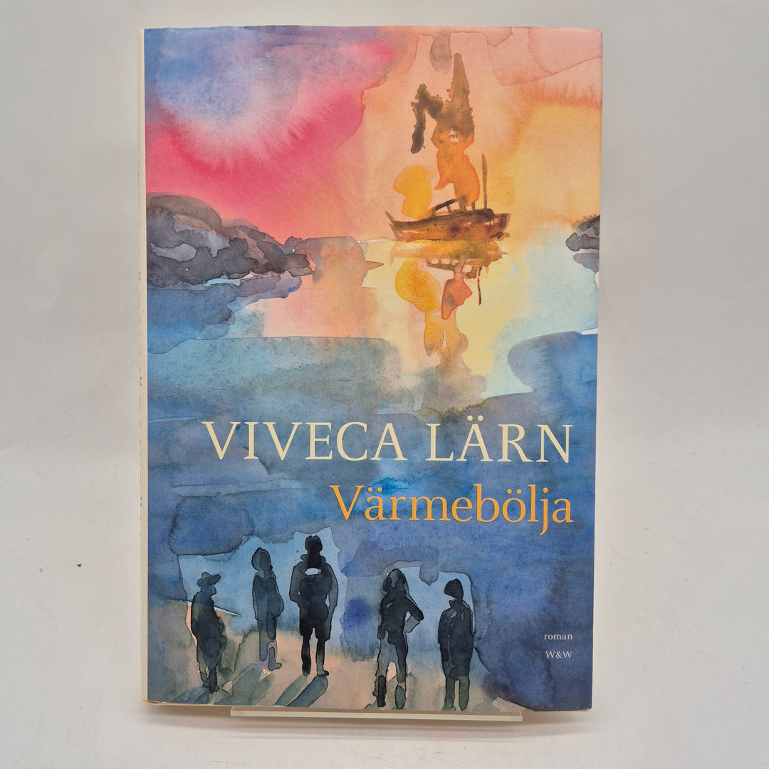Värmebölja inbunden roman Viveca Lärn begagnad