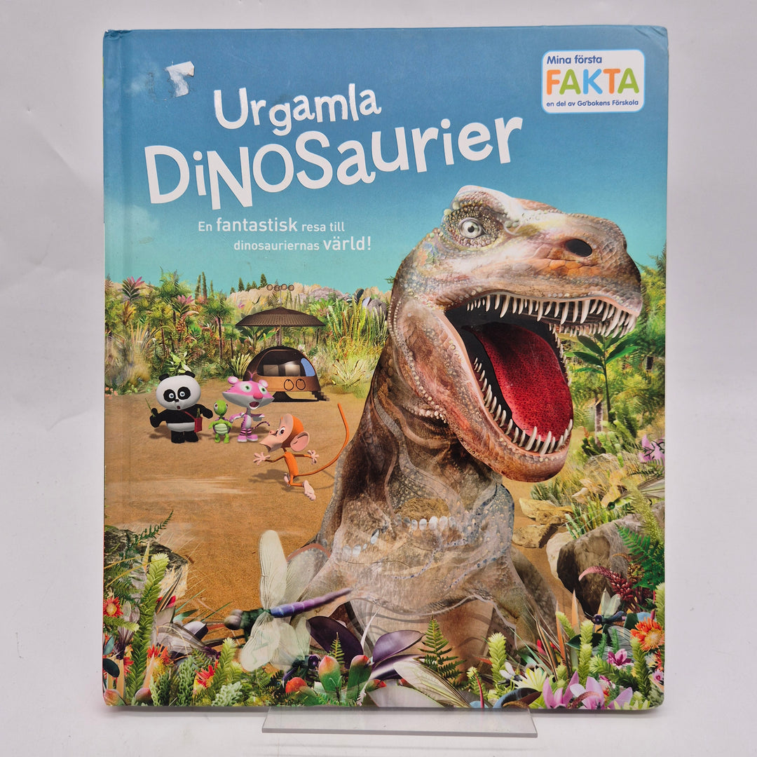 Urgamla Dinosaurier barnbok Mina första fakta