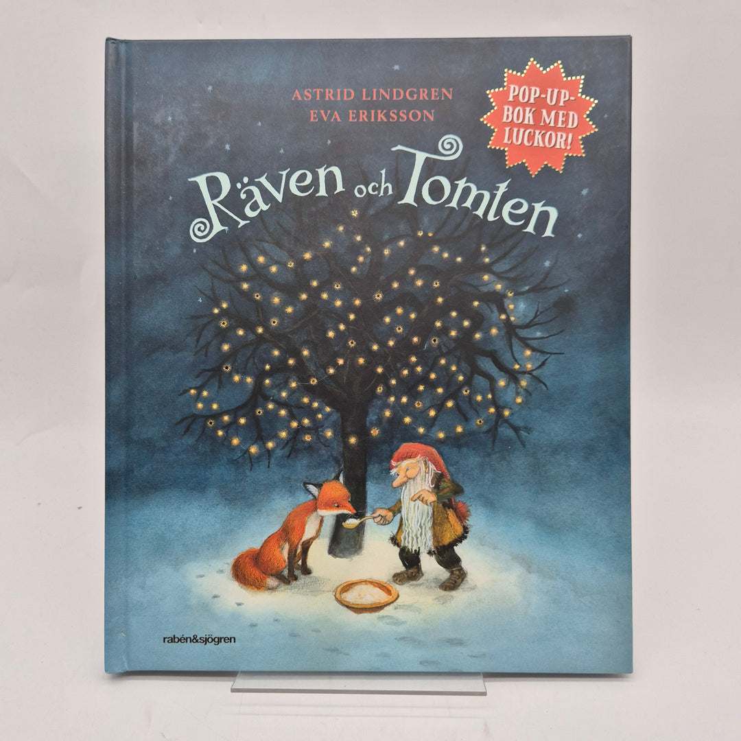 Räven och Tomten pop up bok Astrid Lindgren