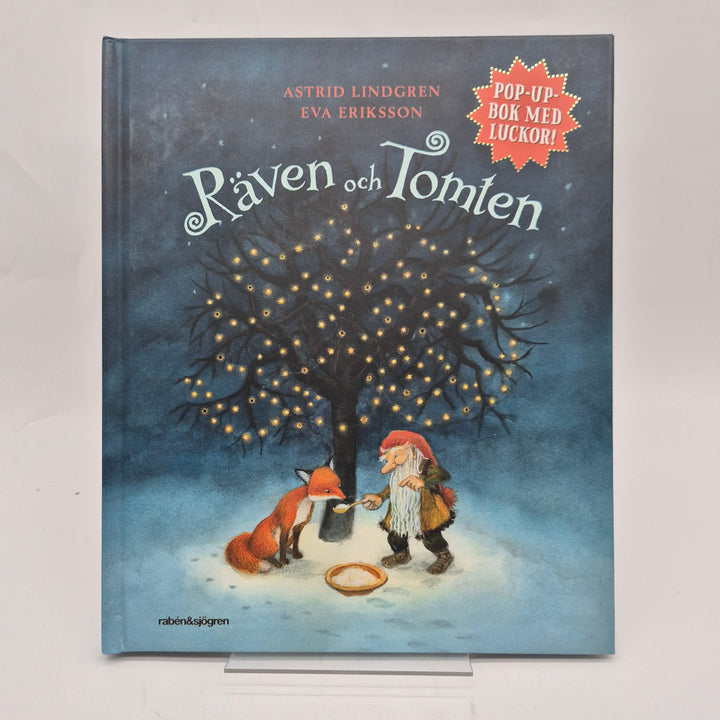 Räven och Tomten pop up bok Astrid Lindgren