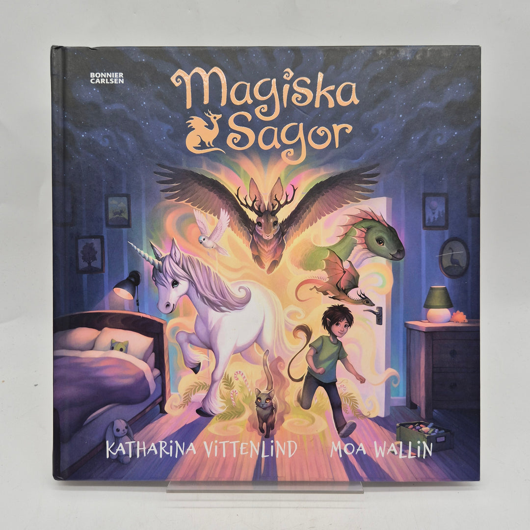 Magiska sagor barnbok Bonnier Carlsen inbunden