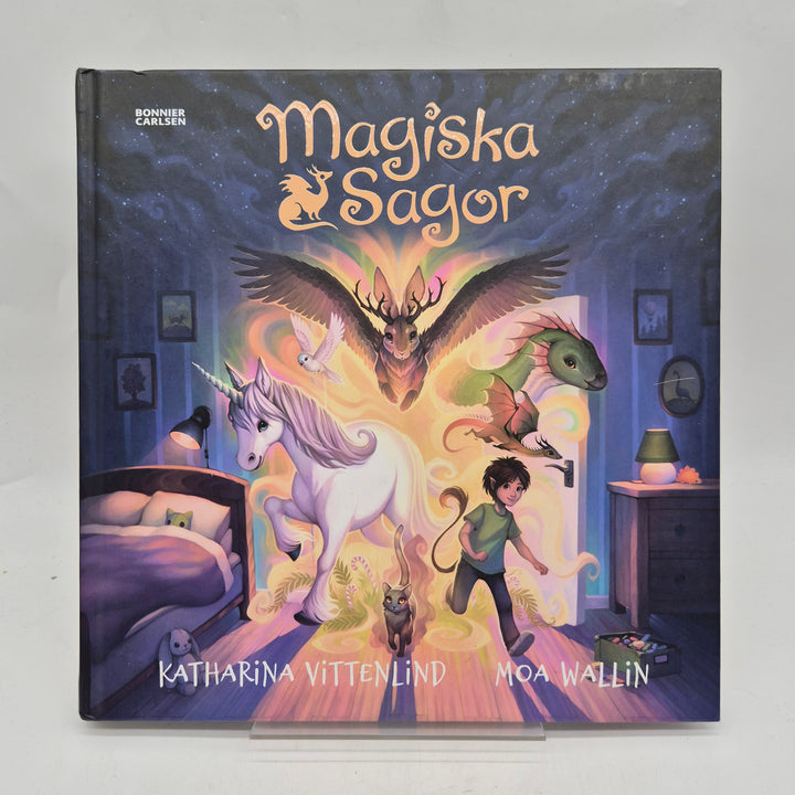 Magiska sagor barnbok Bonnier Carlsen inbunden