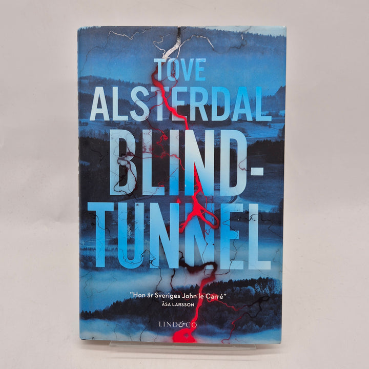 Blindtunnel kriminalroman inbunden Tove Alsterdal begagnad