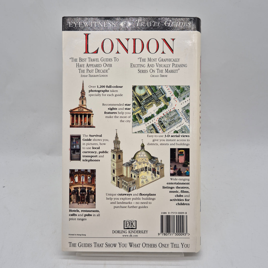 London reseguide DK Eyewitness illustrerad bok