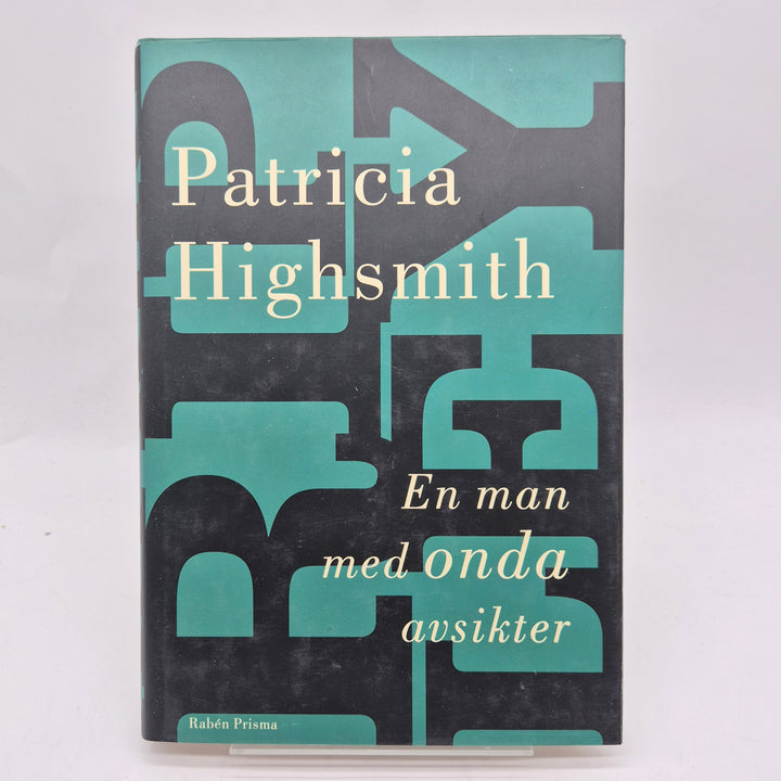En man med onda avsikter Highsmith inbunden