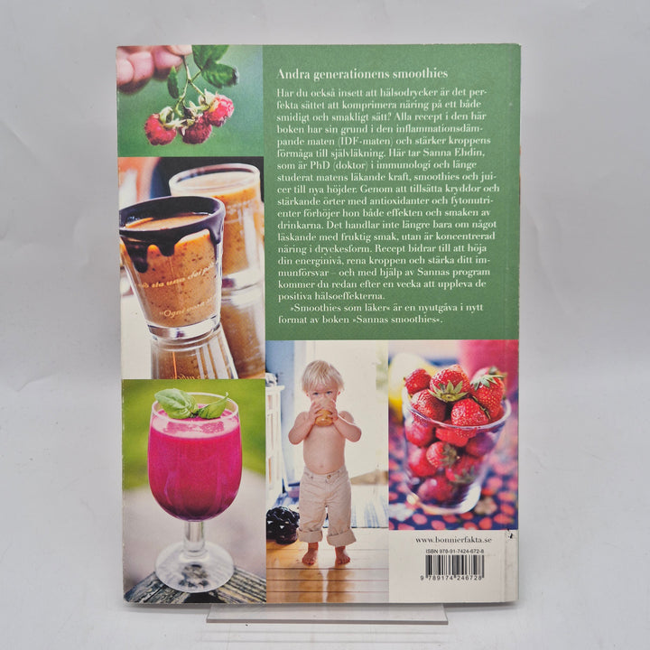 Smoothies som läker bok Sanna Ehdin