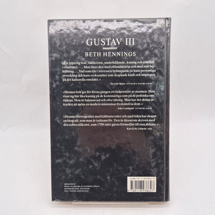 Gustav III biografi inbunden Norstedts klassisk