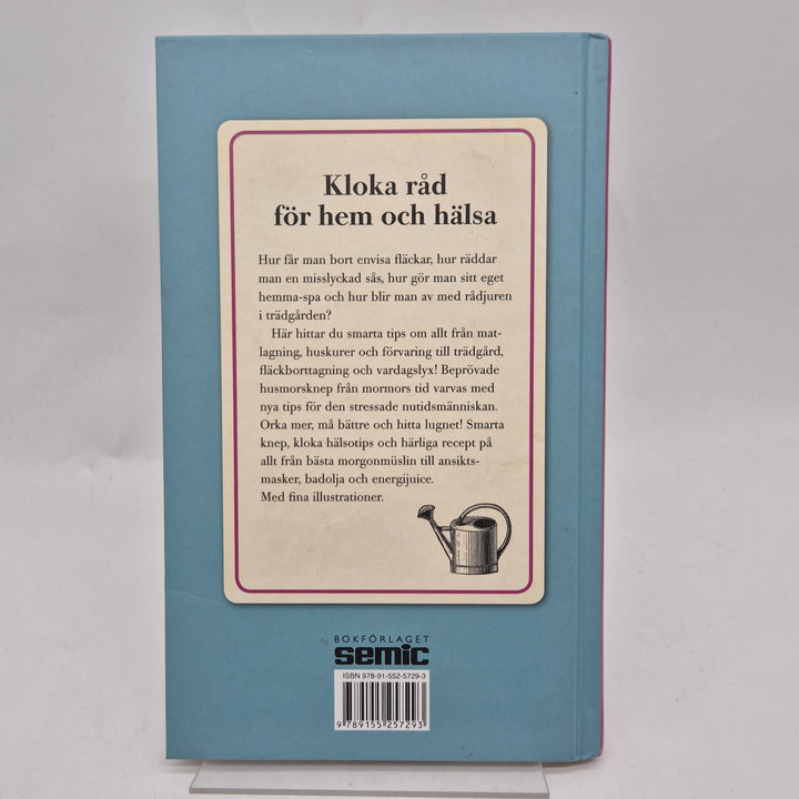 Retro husmorsbok Kloka råd för hem och hälsa