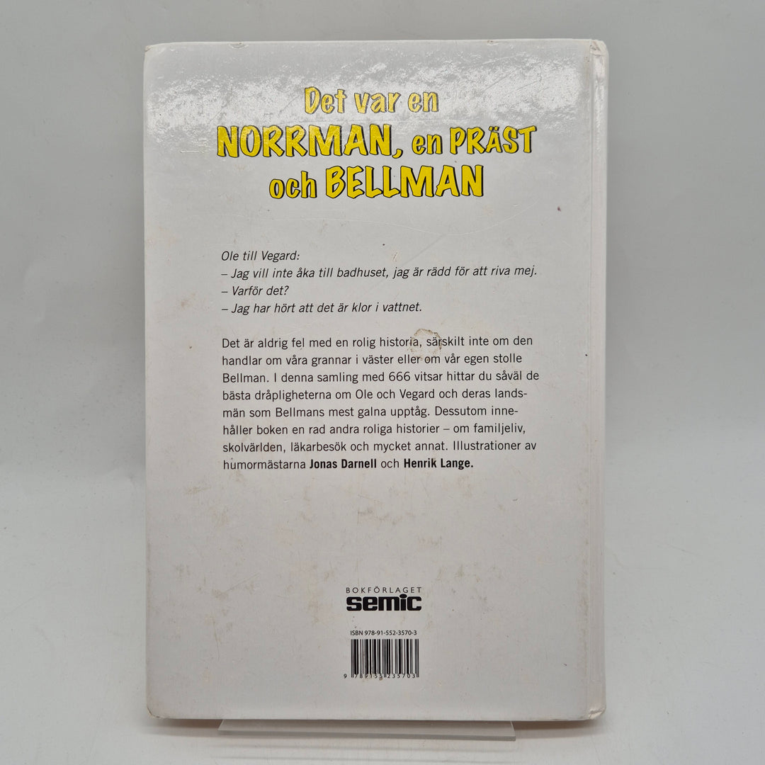 Humoristisk skämtbok Semic med Bellmanhistorier