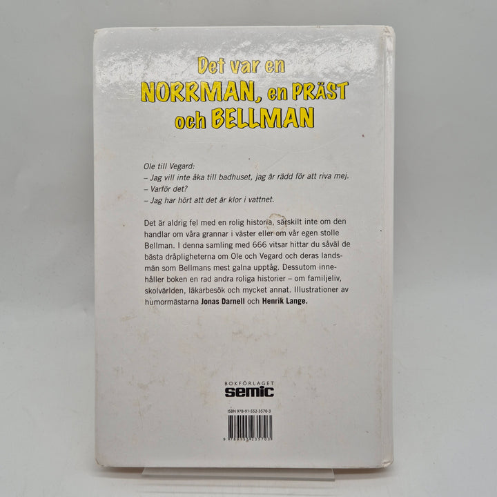 Humoristisk skämtbok Semic med Bellmanhistorier