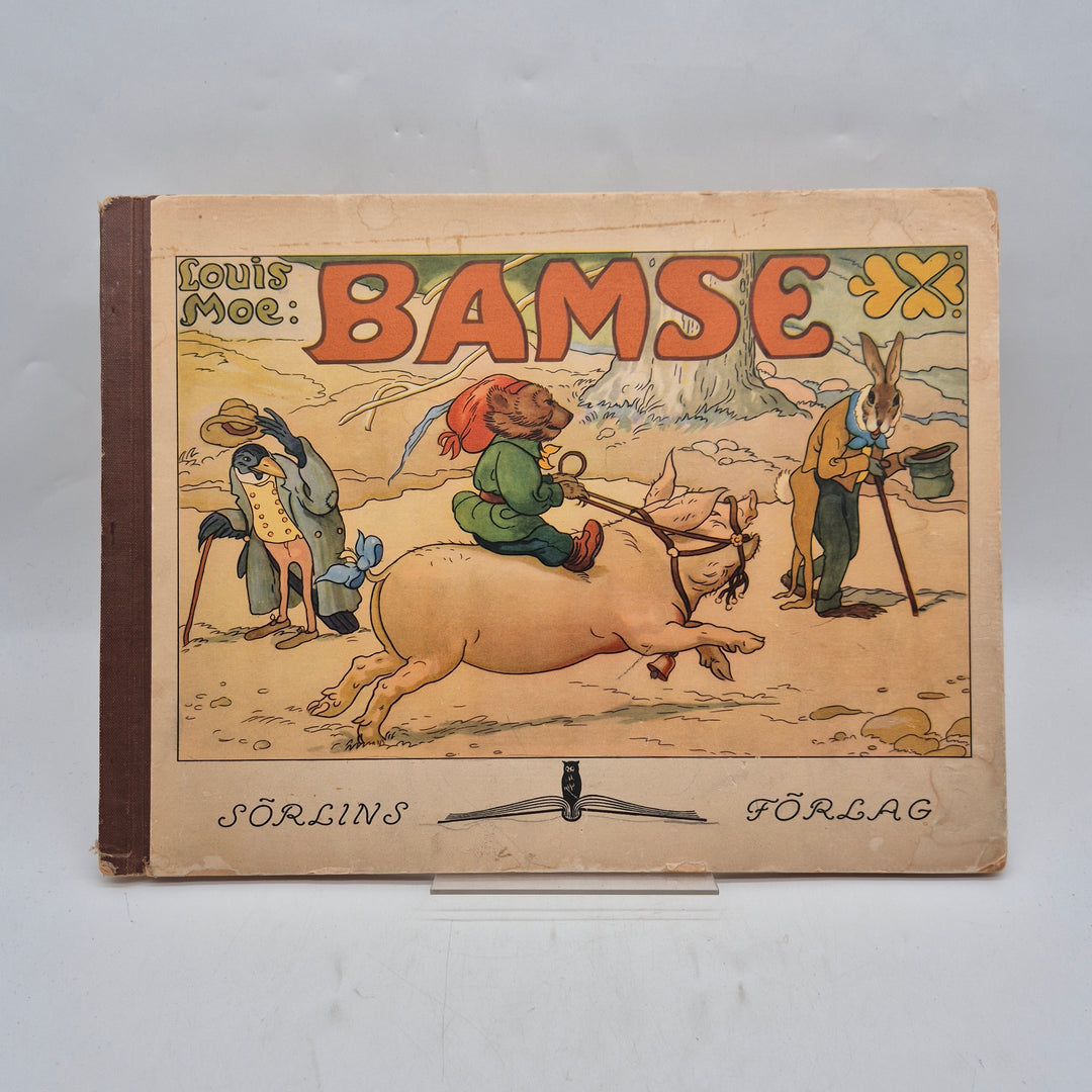 Retro bilderbok Bamse Louis Moe Sörlins