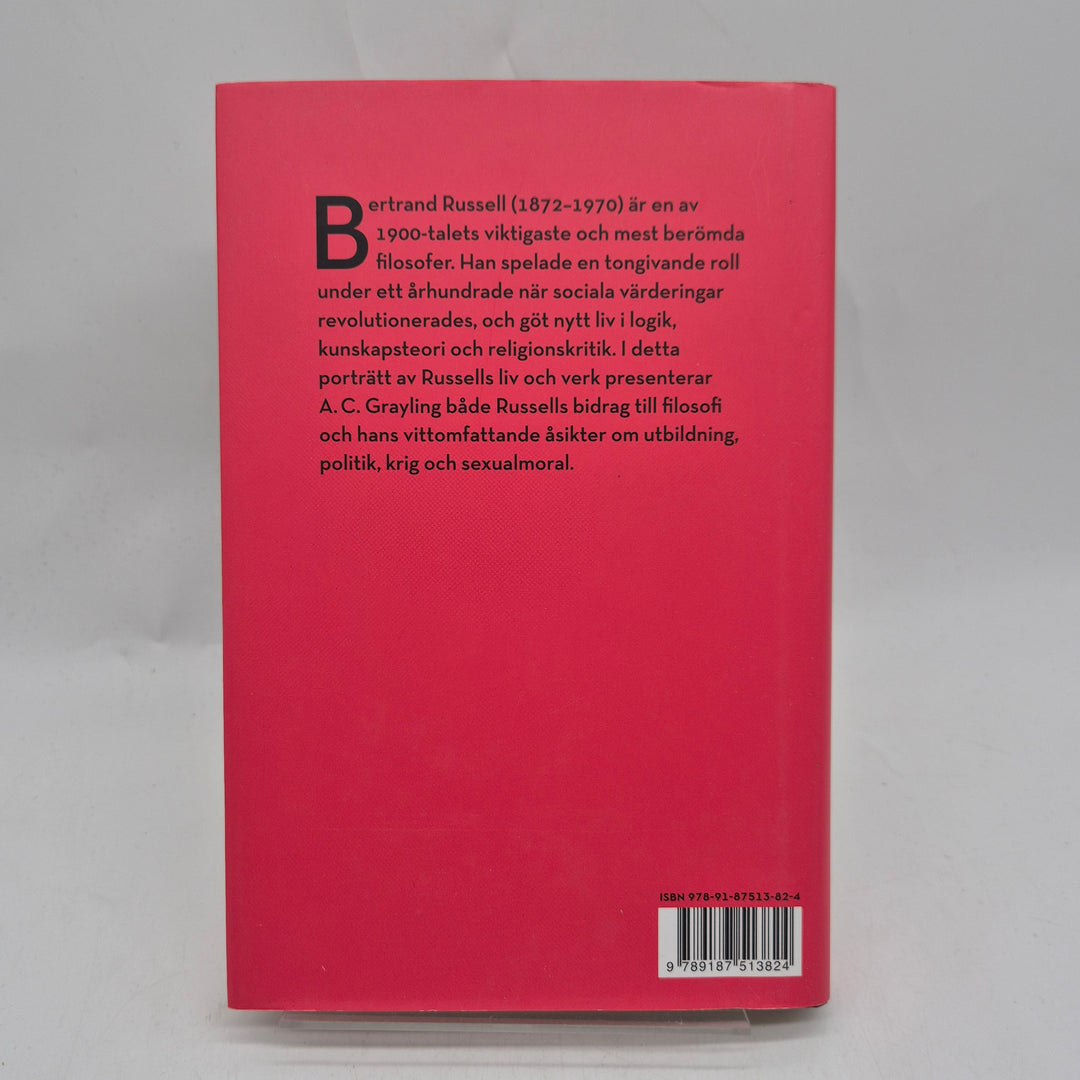 Bertrand Russell biografi inbunden Fri Tanke