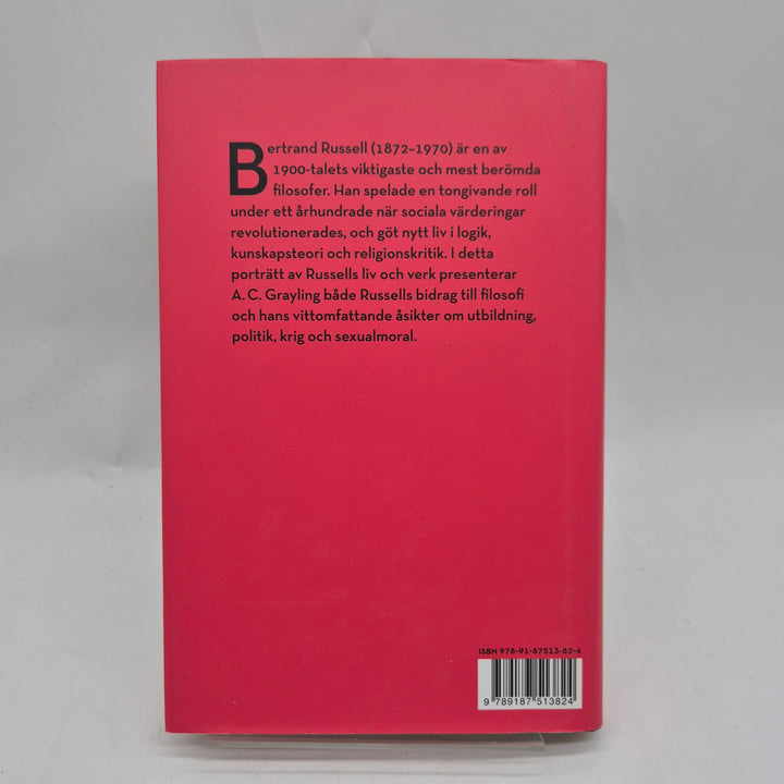 Bertrand Russell biografi inbunden Fri Tanke