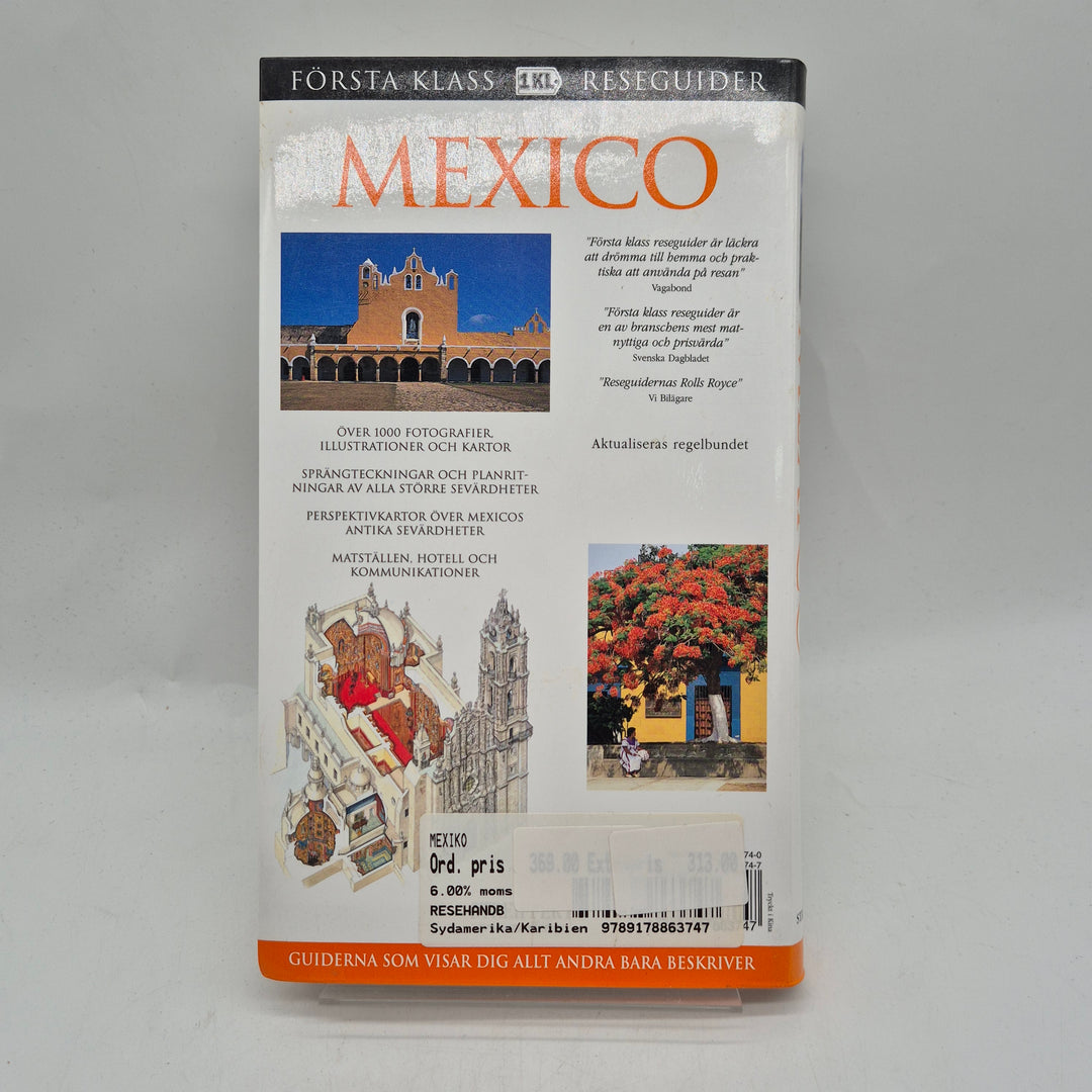 Mexico reseguide Första klass inbunden bok