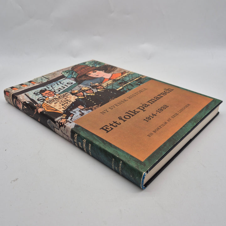 Ett folk på marsch historiebok retro Bonniers