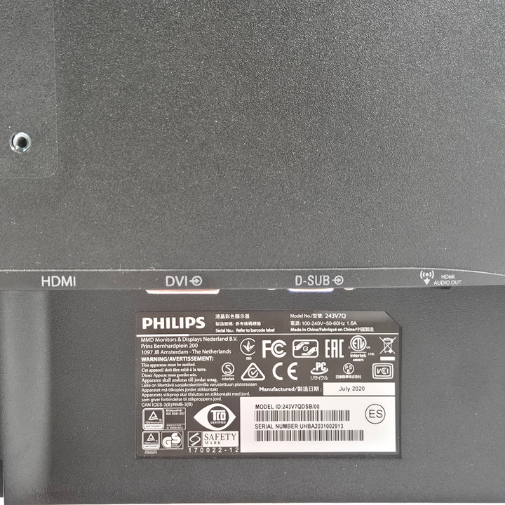 Philips 24 tum LCD datorskärm modern