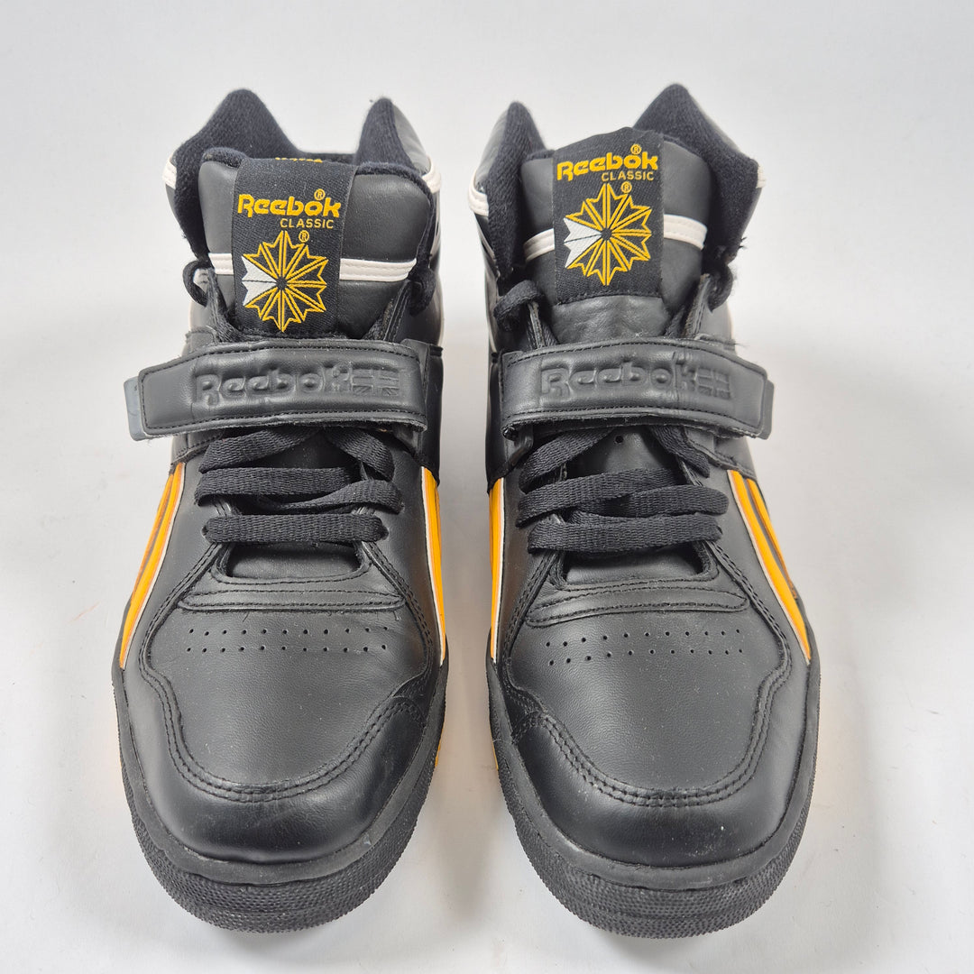 Retro Reebok basketskor svart gult herr