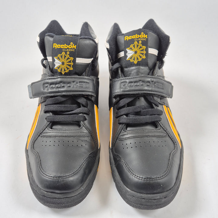 Retro Reebok basketskor svart gult herr