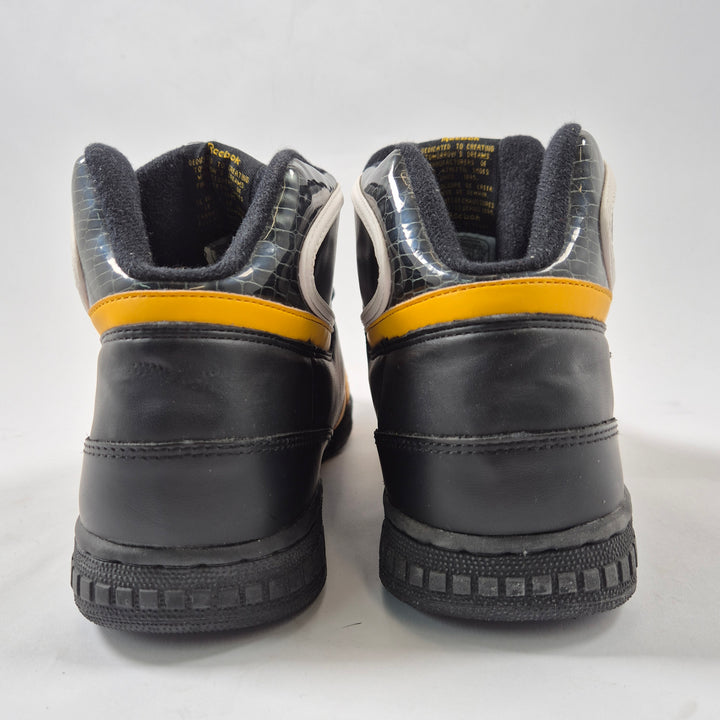 Retro Reebok basketskor svart gult herr