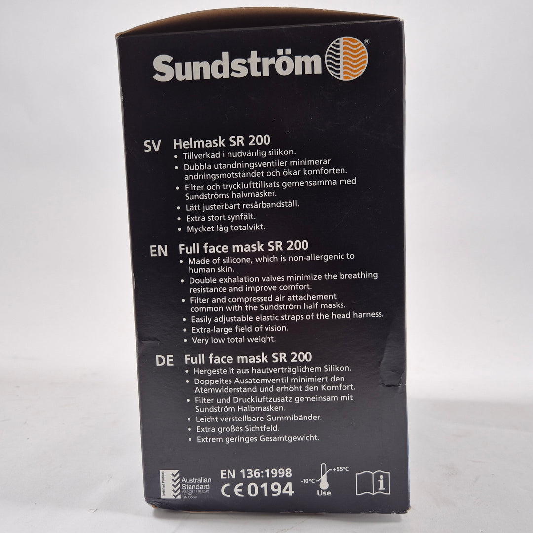 Sundström SR 200 helmask med PC-visir