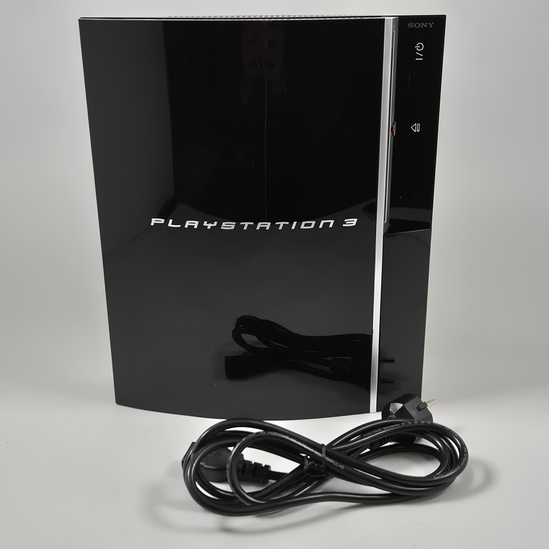 Sony PlayStation 3 CECHJ04 svart retro spelkonsol