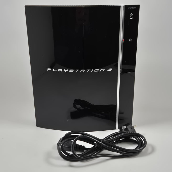 Sony PlayStation 3 CECHJ04 svart retro spelkonsol