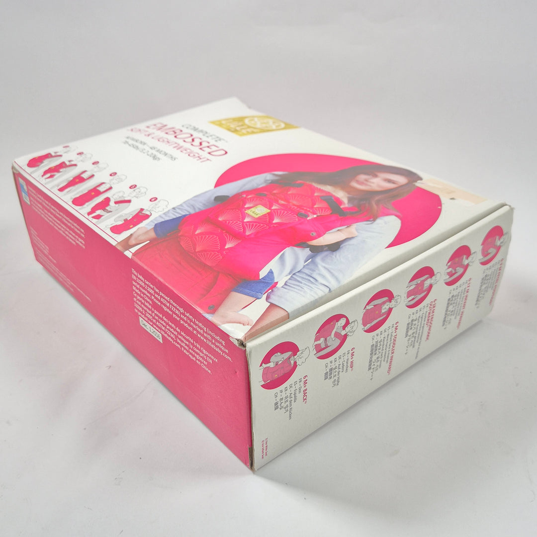 LÍLLÉbaby bärsele Complete Embossed ergonomisk svart