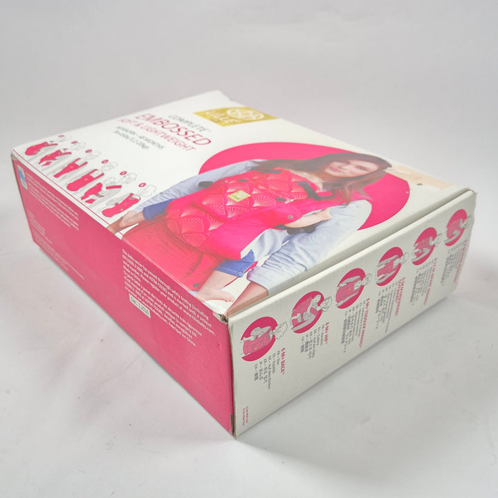 LÍLLÉbaby bärsele Complete Embossed ergonomisk svart