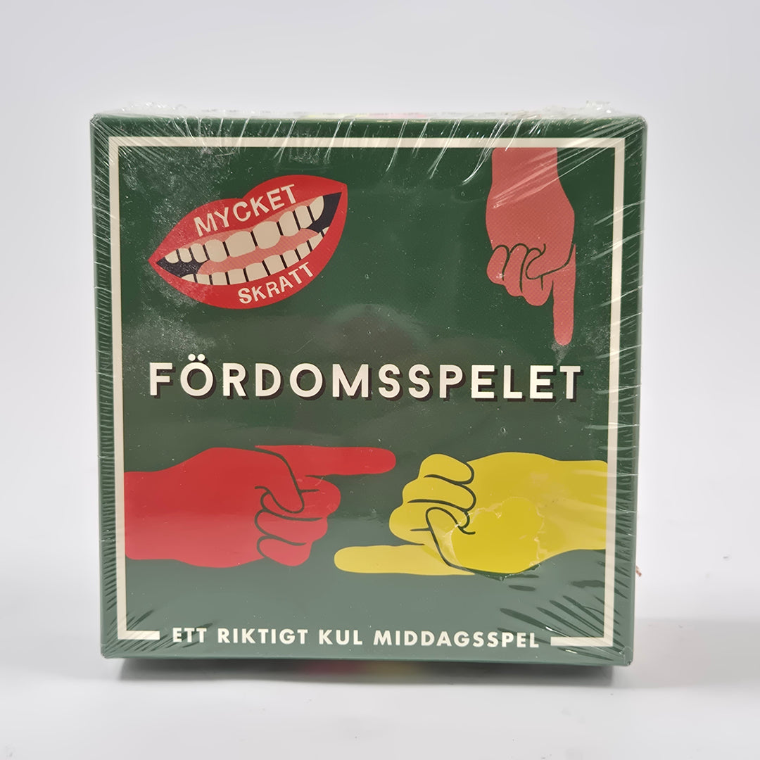 Fördomsspelet frågespel Nicotext svenskt sällskapsspel