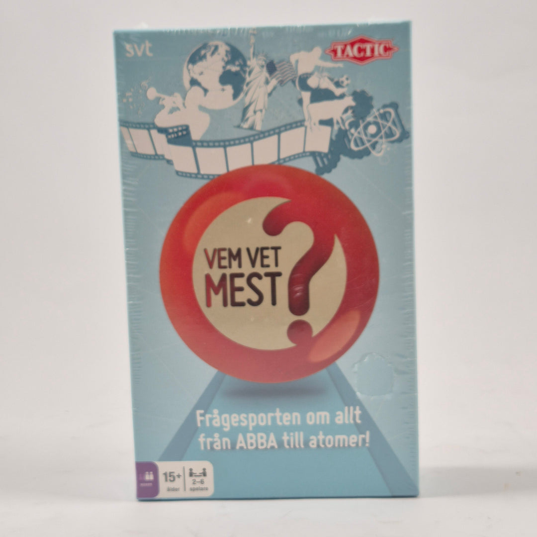 Vem vet mest frågesportspel Tactic oöppnat